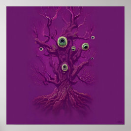 Póster Árbol de Sueño Embrujado