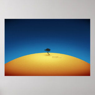 Póster Árbol de Tenere