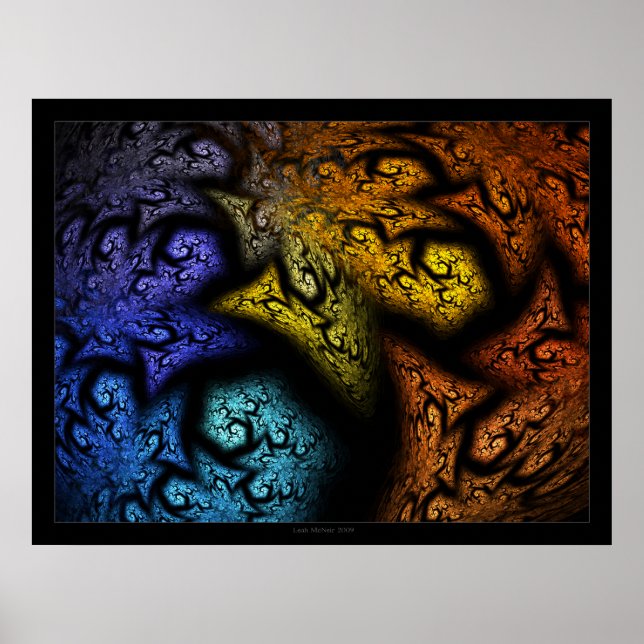 Póster Árbol de tres (Frente)