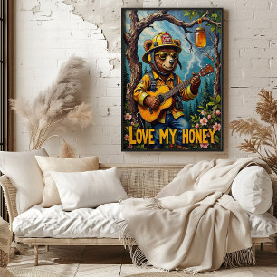 Póster Árbol de trubadour: Canción del bosque del oso