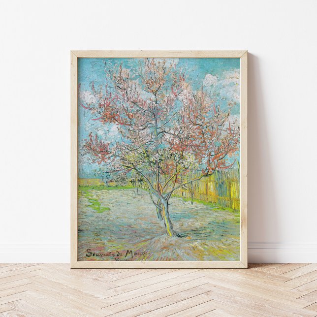 Póster Árbol de turba de flores | Vincent van Gogh (Subido por el creador)