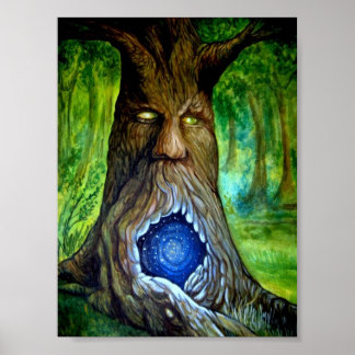 Póster Árbol de viaje 047