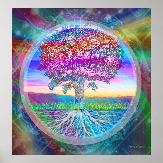 Póster Árbol de vida (Frente)