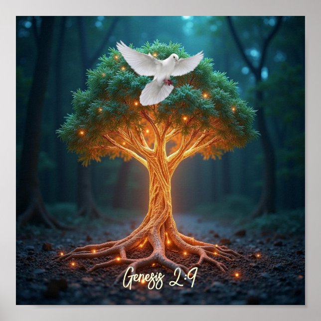 Póster Árbol de vida (Frente)