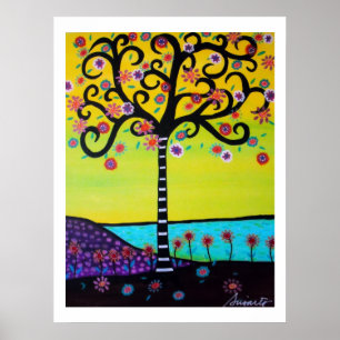 Póster Árbol de vida
