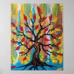 Póster Árbol de vida