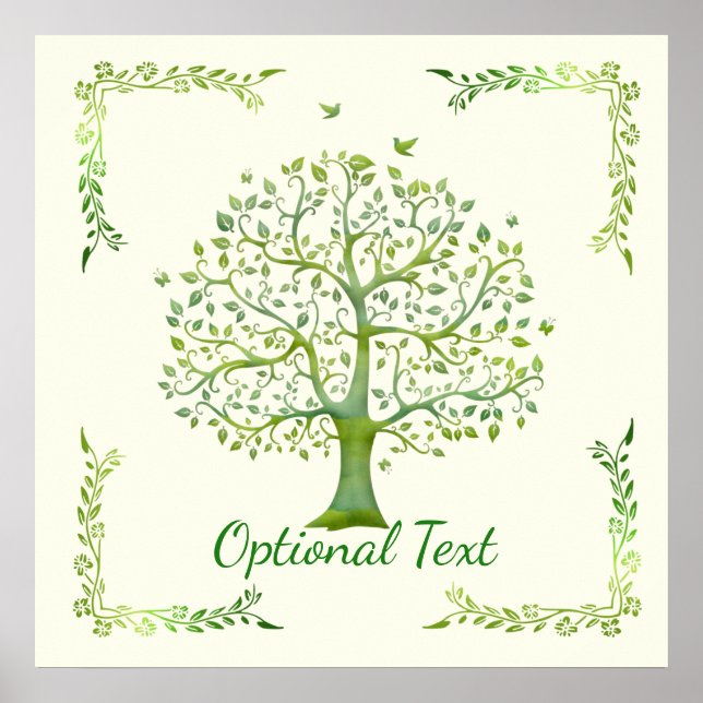 Póster Árbol de vida (Frente)