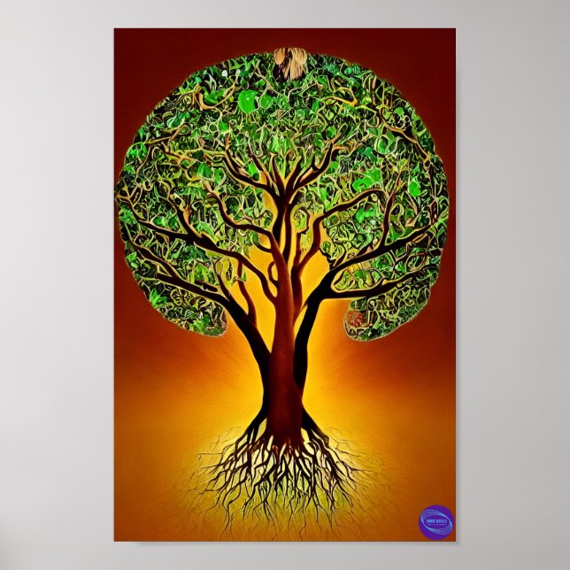 PÓSTER ÁRBOL DE VIDA 19 (Frente)