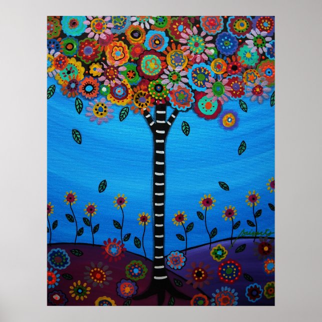 PÓSTER ÁRBOL DE VIDA VII (Frente)