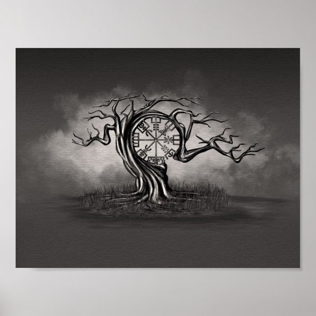 Póster Árbol de visir (Frente)