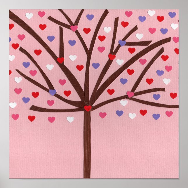 Póster Árbol del Corazón (Frente)