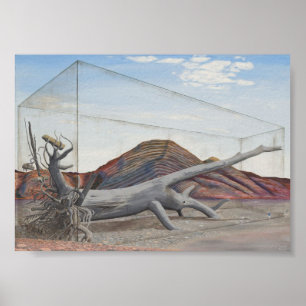 Póster Árbol del redgum de Futurescape, mensaje ambiental