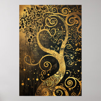 Póster Árbol espiritual de la vida