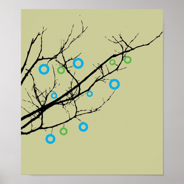 Póster Árbol extraño (Frente)