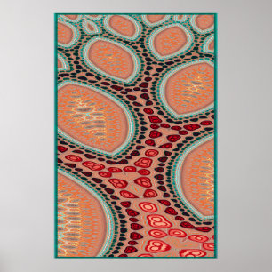 Póster Árbol fractal