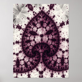 Póster Árbol fractal