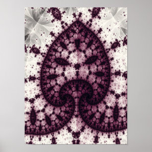 Póster Árbol fractal