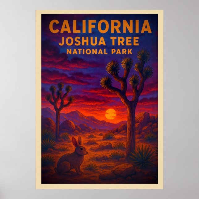 Póster Árbol Joshua V02 (Frente)