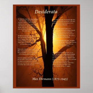 Póster Árbol naranja