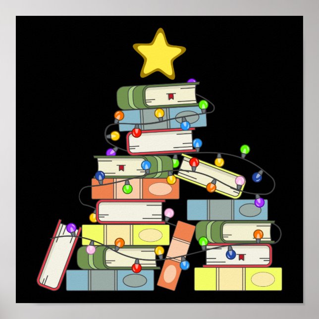 Póster Árbol navideño I (Frente)