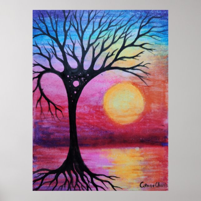 Póster Árbol neuronal (Frente)