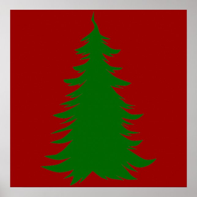 Póster Árbol para Navidades (Frente)