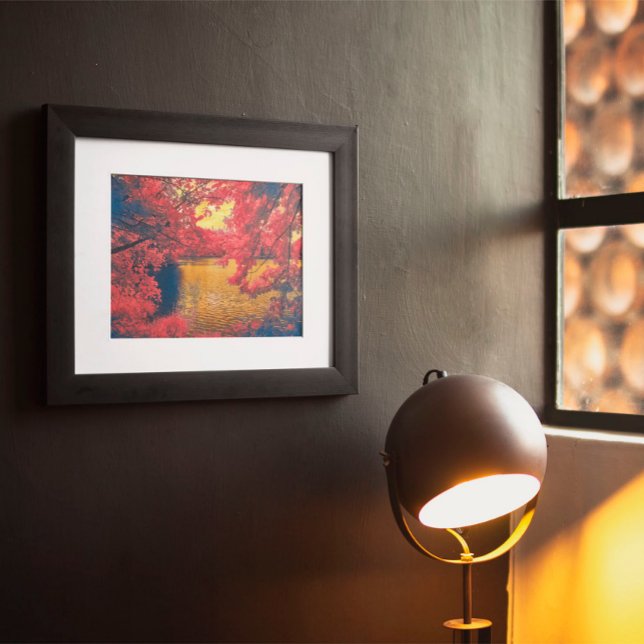 Póster Árbol rojo natural (Subido por el creador)