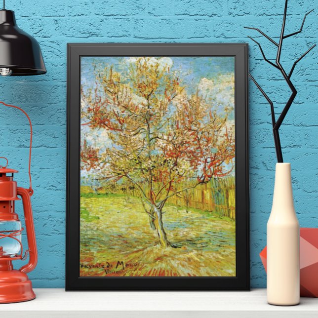 Póster Árbol rosa en flor por Vincent van Gogh (Subido por el creador)
