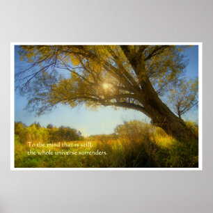 Póster Árbol sabio