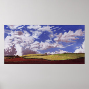 Póster Árbol solitario 2012