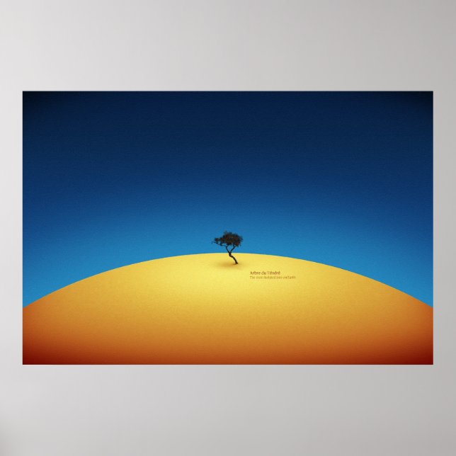 Póster Árbol tenso (Frente)