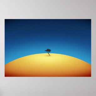 Póster Árbol tenue (sin texto)