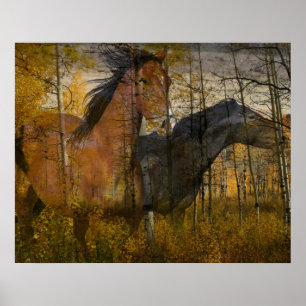 Póster Arboleda fantasma