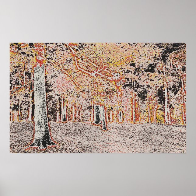 Póster Árboles (Frente)