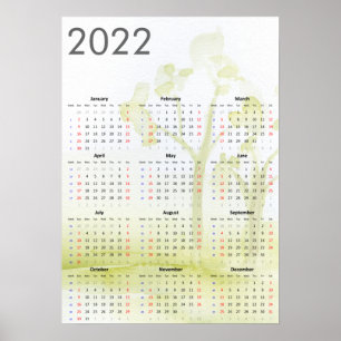 Póster Árboles acuáticos Poster 2022