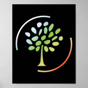 Póster Árboles Bosque Natural Co2 Árbol Medio Ambiente