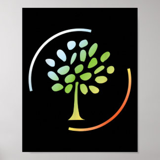 Póster Árboles Bosque Natural Co2 Árbol Medio Ambiente