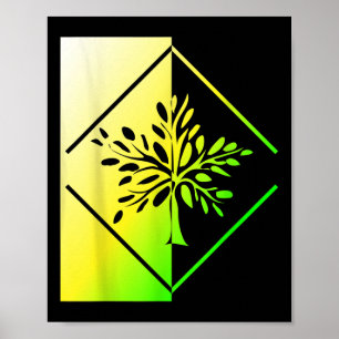 Póster Árboles Bosque Natural Co2 Árbol Medio Ambiente