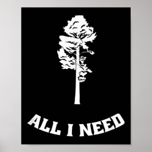 Póster Árboles Bosques Naturales Caminando Medio Ambiente