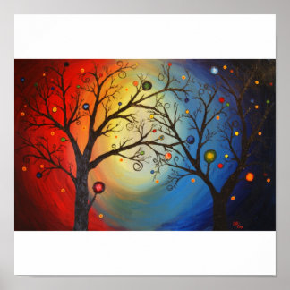 Póster Árboles de la vida