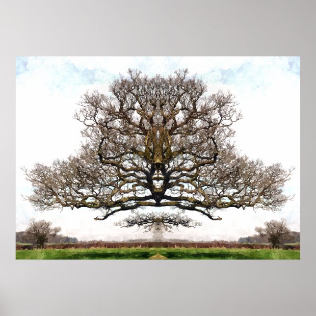 PÓSTER ÁRBOLES DE PRIMAVERA (Frente)