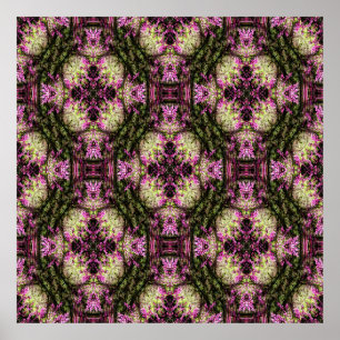 Póster Árboles de rojo en el bosque.....