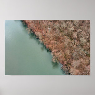 Póster Árboles del río Schuylkill Sanatoga