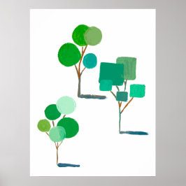 Póster Árboles Ordenados