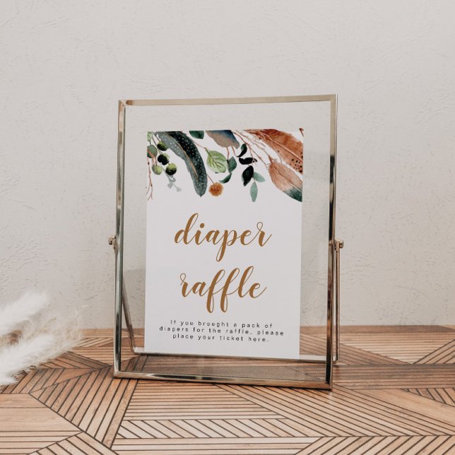 Póster ARBOR Bohemia Feather Greeneration Baby Diaper Raf (Subido por el creador)