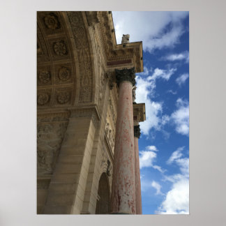 Póster Arc de Triomphe du Carrousel Postcard