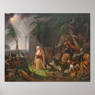 Póster Arca de Noah, de Charles Wilson Peale - Circa 1819