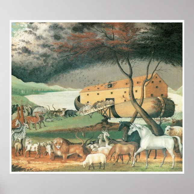 Póster Arca de Noé, 1846 (Frente)