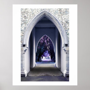 Póster Arcada de la iglesia
