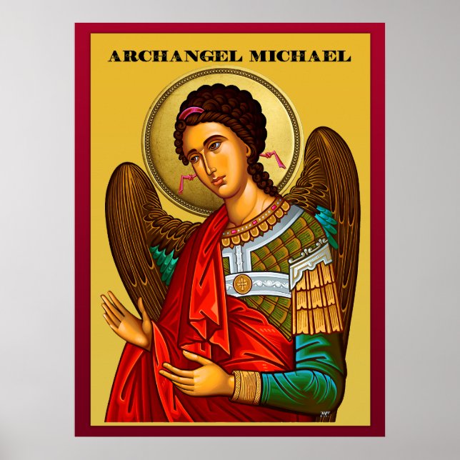 Póster Arcángel Miguel (Frente)